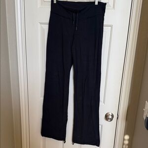 Lululemon Athletica Black Zip Pocket Pants